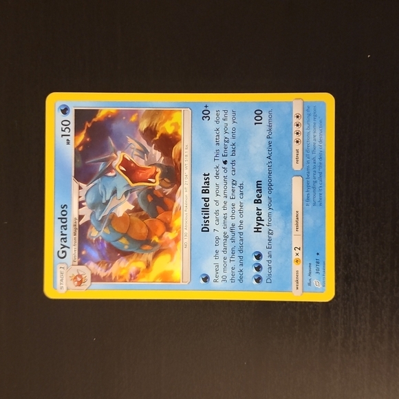 Pokemon | Other | Gyarados 381 Team Up Holo Nm | Poshmark